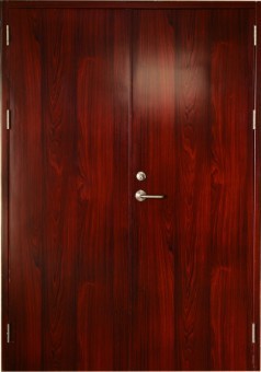 鋼木復合防火門